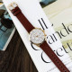 Guardo B01338-5 Brown-Cuprum-White