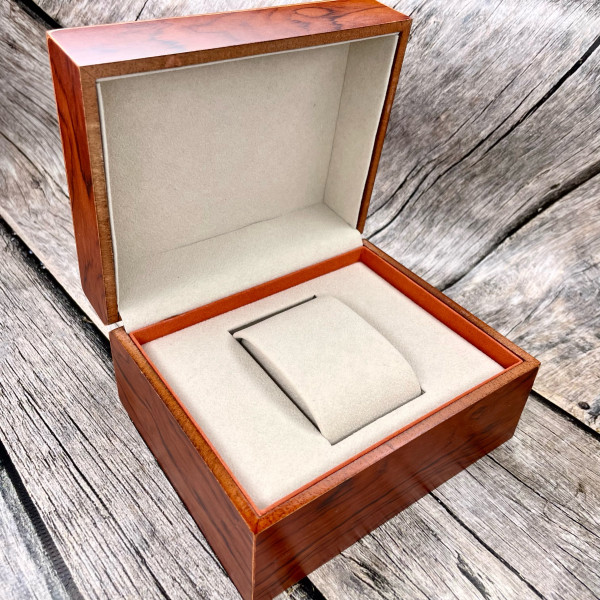 Коробка для годинниа з логотипом дерево Wood Premium 1000-0255