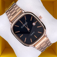 Casio 1072 Rose Gold-Black Rep