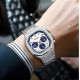 Curren 8459 Silver-White