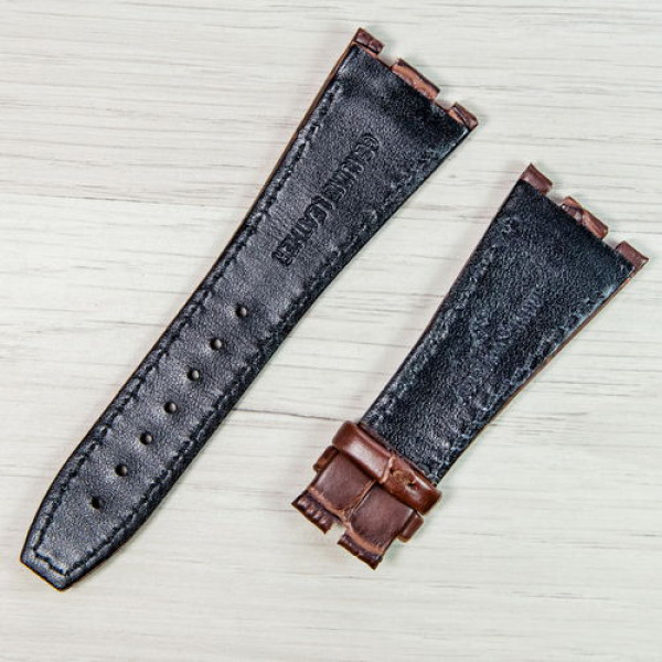 Ремешок Audemars Piguet 27/18 Brown-White