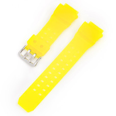 Ремінець для Casio G-Shock GW-9300/9400 Translucent Yellow Silver