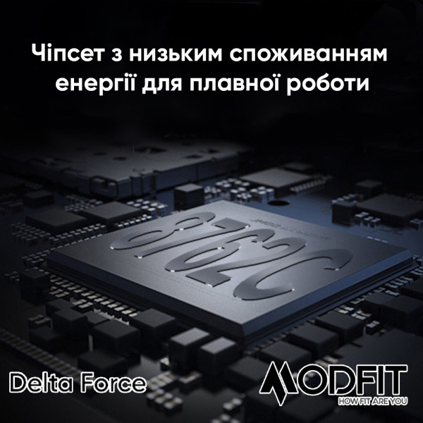 Розумний годинник Modfit Delta Force Grey 36 мм.