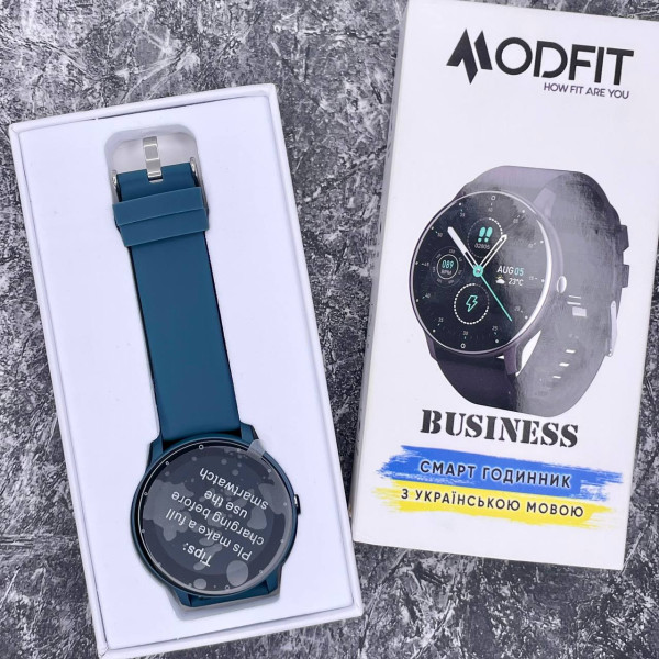 Розумний годинник Modfit Business Blue 41 мм.