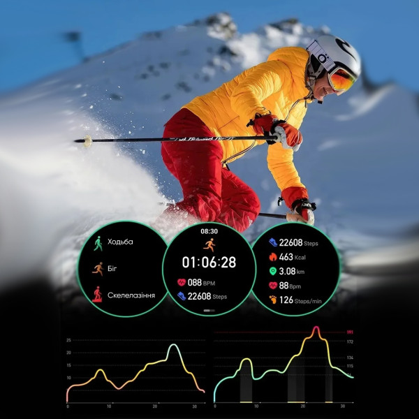 Розумний годинник Modfit Expedition Compass Black