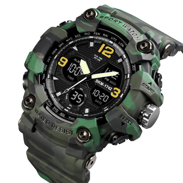 Skmei 1742 Green Military