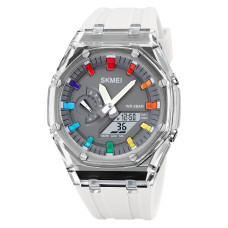 Skmei 2100WTGY White-Grey