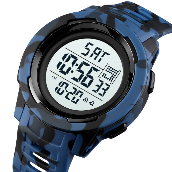 Skmei 1731CMBUWT Camo Blue-White