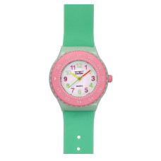 Дитячий годинник Better 004 Green-Pink-White