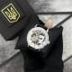 Годинник наручний Patriot 022 Silver-Black Mechanic Вільний бо Українець