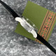 Годинник наручний Awarder Embroidery Silver-Army Green Black Battery 10ATM