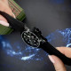 Годинник наручний Awarder Embroidery Black-Army Green Black Battery 10ATM
