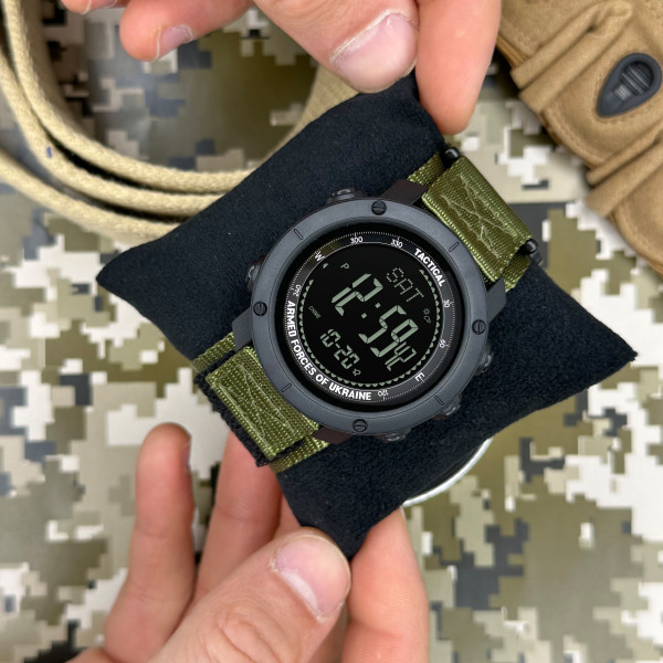 Годинник наручний Awarder 032 Compass UA Army Black AG