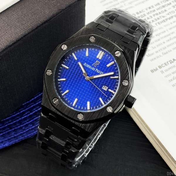 Наручний годинник Audemars Piguet Royal Oak Quartz Black-Blue
