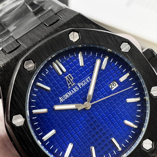 Наручний годинник Audemars Piguet Royal Oak Quartz Black-Blue