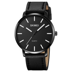 Skmei 1984LBK Black-leather belt