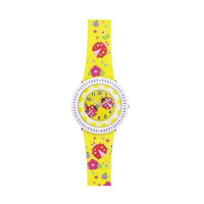 Дитячий годинник Better 009 Ladybug White-Yellow, 1184-0090