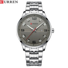 Curren 8411 Silver-Grey