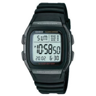 Чоловічий годинник Casio W-96H-1B, 1141-0060