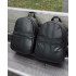Рюкзак кожаный городской унисекс: мужской, женский портфель черный Calvin Klein Кельвин Кляйн, D14-dekkalim, Dekka-Limited UA