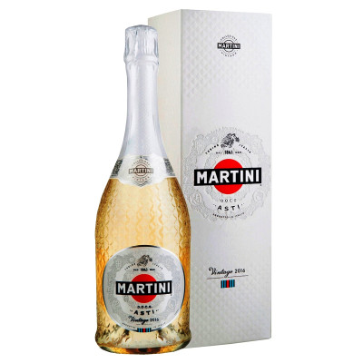 Вино игристое Martini Asti Vintage сладкое 0.75 л 7.5%, 7630040423076, Martini