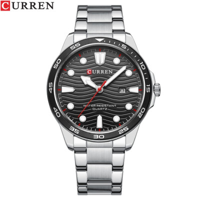 Curren 8426 Silver-Black, 1008-0346