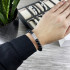 2B Rich Bracelet Pearl Black-Silver, 4010-0032