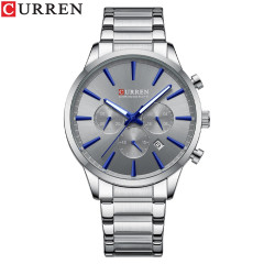 Curren 8435 Silver-Grey