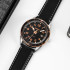 Skmei 9232LRGBK Rose-Gold Black Leather, 1080-1656