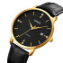 Skmei 1801LGDBK Gold-Black Leather, 1080-1631