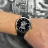 Football Watch with Custom Leather Strap Model 220120 - Gift for Him, 3140-0020