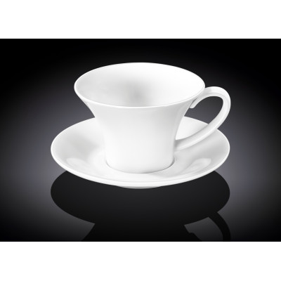 Чайная чашка и блюдце 240мл. Wilmax WL-993170, 993170, Wilmax
