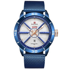 Наручний годинник Naviforce NF9155 Blue-White