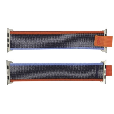 Нейлоновий ремінець 42/44/45/49 мм Blue-Orange, 1051-0799