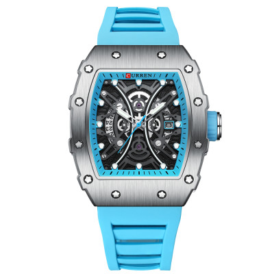 Curren 8438 Black-Light Blue, 1008-0401