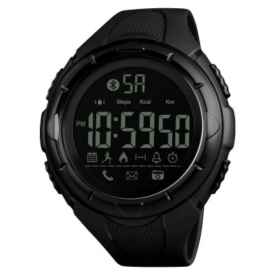 Skmei 1326BK Black Smart Watch, 1080-0448, Skmei