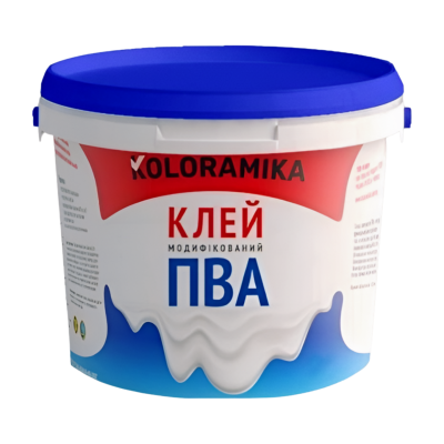 Клей ПВА Модифікований Колораміка 0.9 кг, Kolor-KPVAM-090
