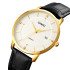 Skmei 1801LGDWT Gold-White Leather, 1080-1630