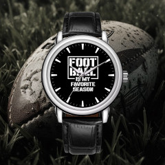 Vintage Football Watch Model 220103 - Unique Gift for Dad