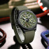 Curren 8437 Black-Green, 1008-0417