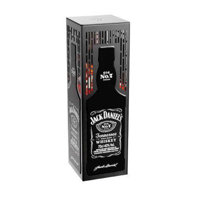 Бурбон Jack Daniel's 0.7 л в металлической коробке