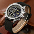 Skmei 1975LSIBK Silver-Black Leather., 1080-2012