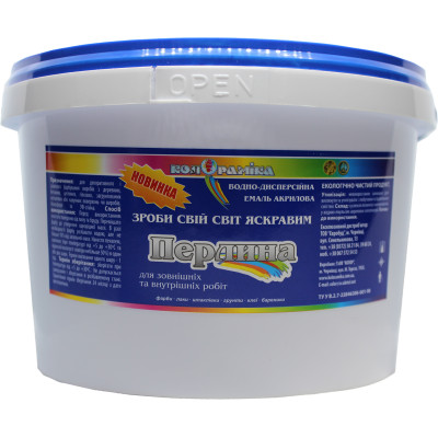 Емаль перламутровая Жемчужина Колорамика 3 кг, Kolor-KPG-3, Колораміка