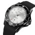 Skmei 9276PBKSI Black-Silver Silicone strap, 1080-1554