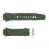 Ремінець для годинника Skmei 1068/1301/1231/1560/1820AG Army Green, 1051-0593