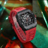 Curren 8438 Black-Red, 1008-0399