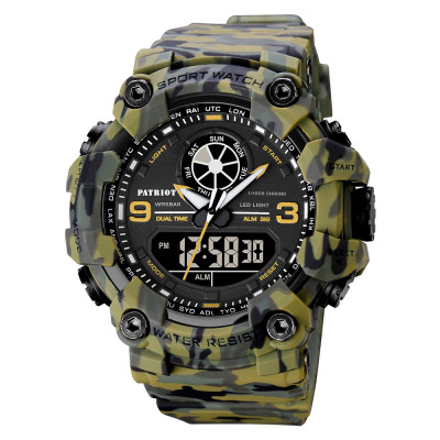 Годинник наручний Patriot 001CMGN Green Camo, 1201-0503