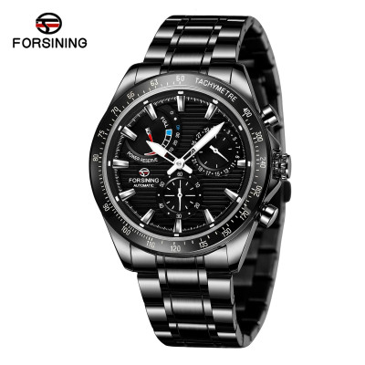 Forsining 6915 All Black Steel, 1059-0186