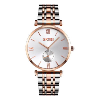 Skmei 9198TRGWTH-B Rose Gold-Silver/White Men, 1080-1484