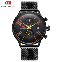 Наручний годинник Mini Focus MF0135G.08 Black-Orange